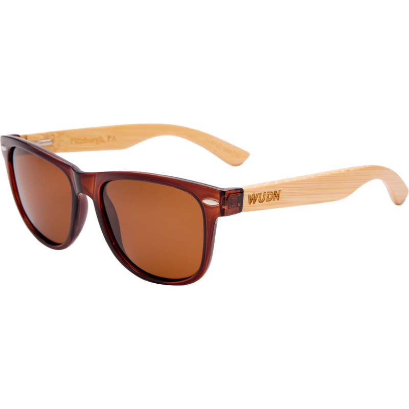 Women's Handcrafted Tortoise Frame Bamboo Hybrid Sunglasses - Brown Polarized Lenses - YuppyCollections