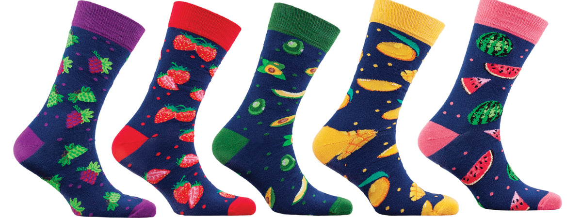 Fresh Fruits Socks - YuppyCollections