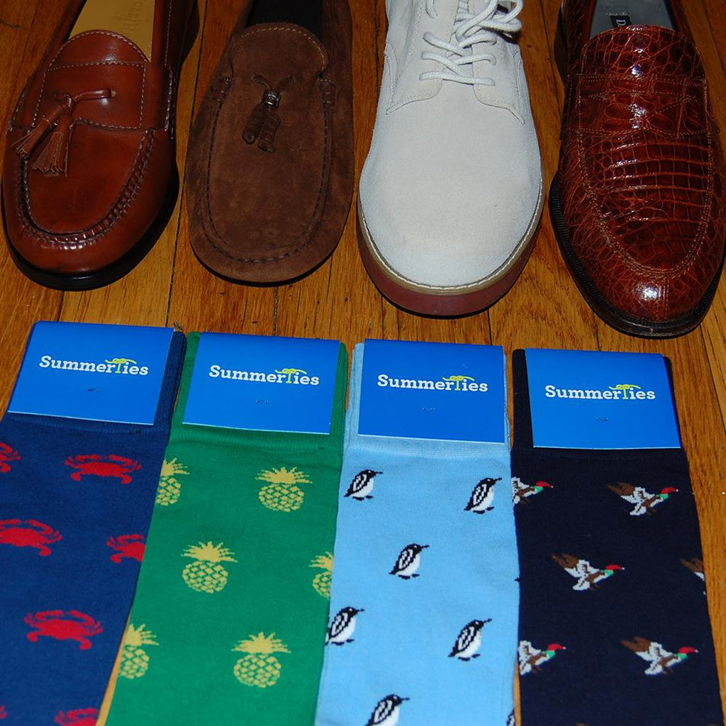 Crab Socks - Men's Mid Calf - YuppyCollections