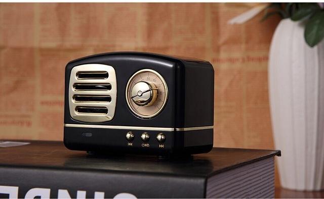 Retro True Wireless Mini Bluetooth Speaker Radio - YuppyCollections