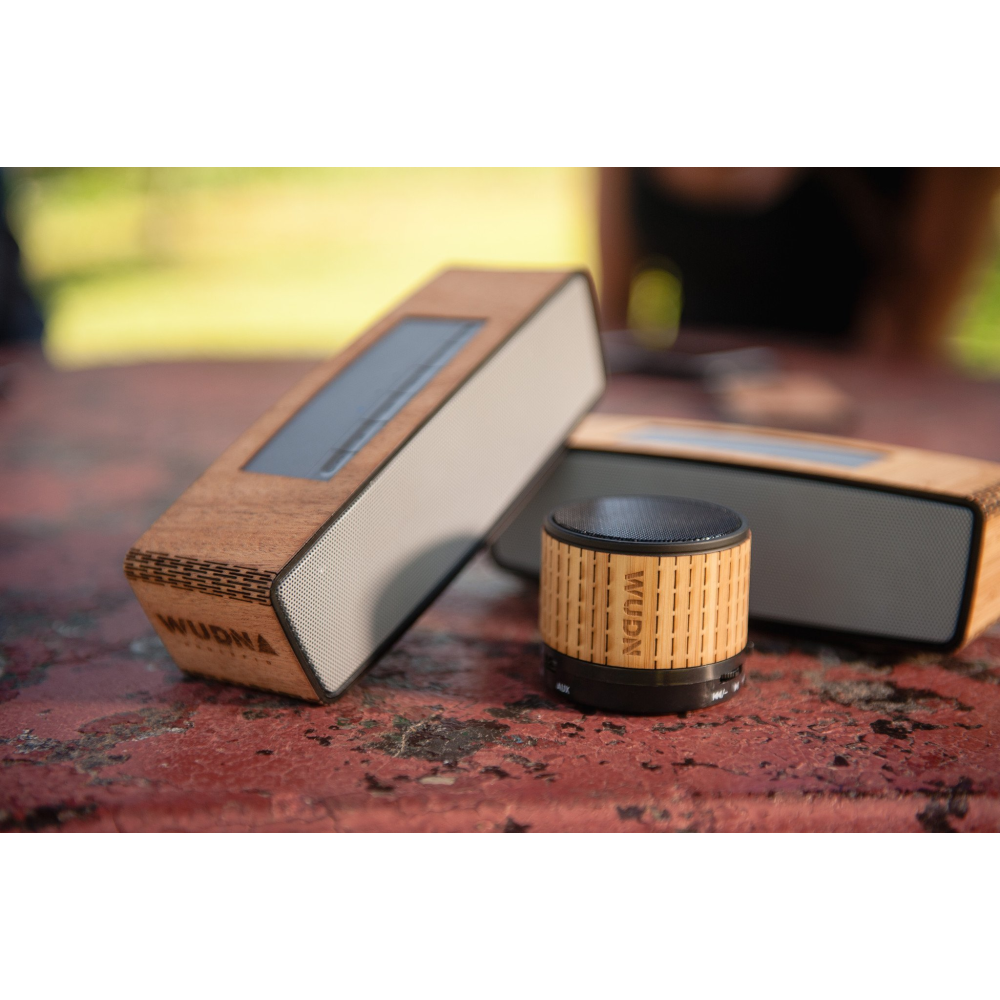 Handcrafted Portable Wooden Bluetooth Speaker - YuppyCollections