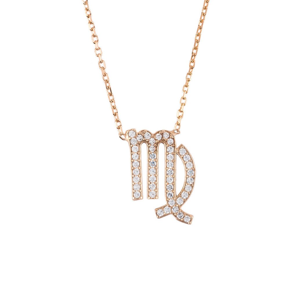 Virgo Zodiac Necklace - YuppyCollections