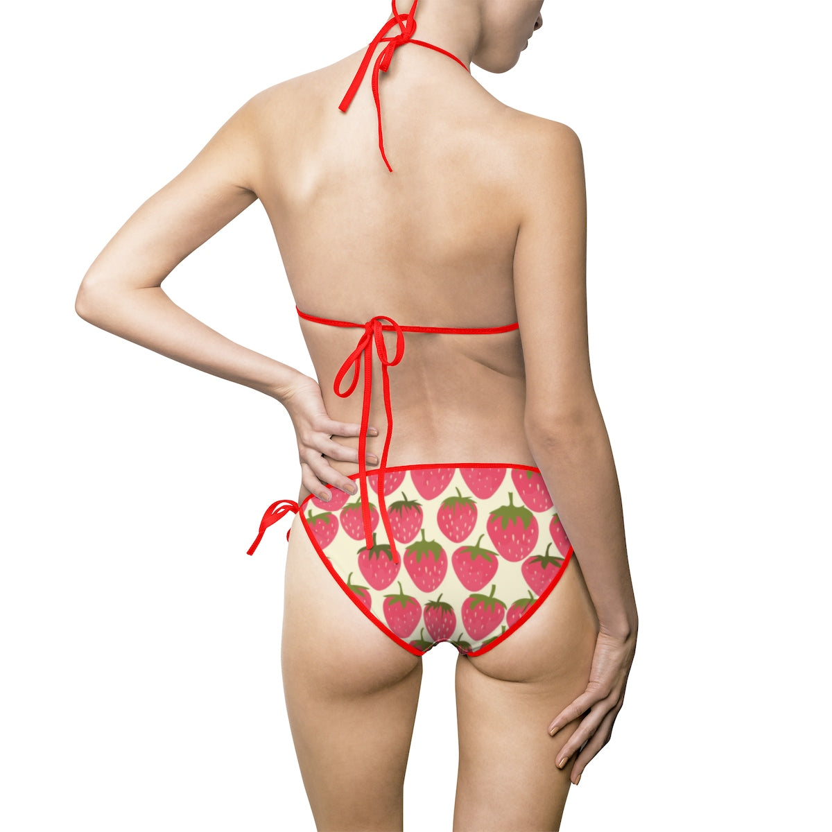 YE Strawberry fruits Women's Bikini Swimsuit - YuppyCollections