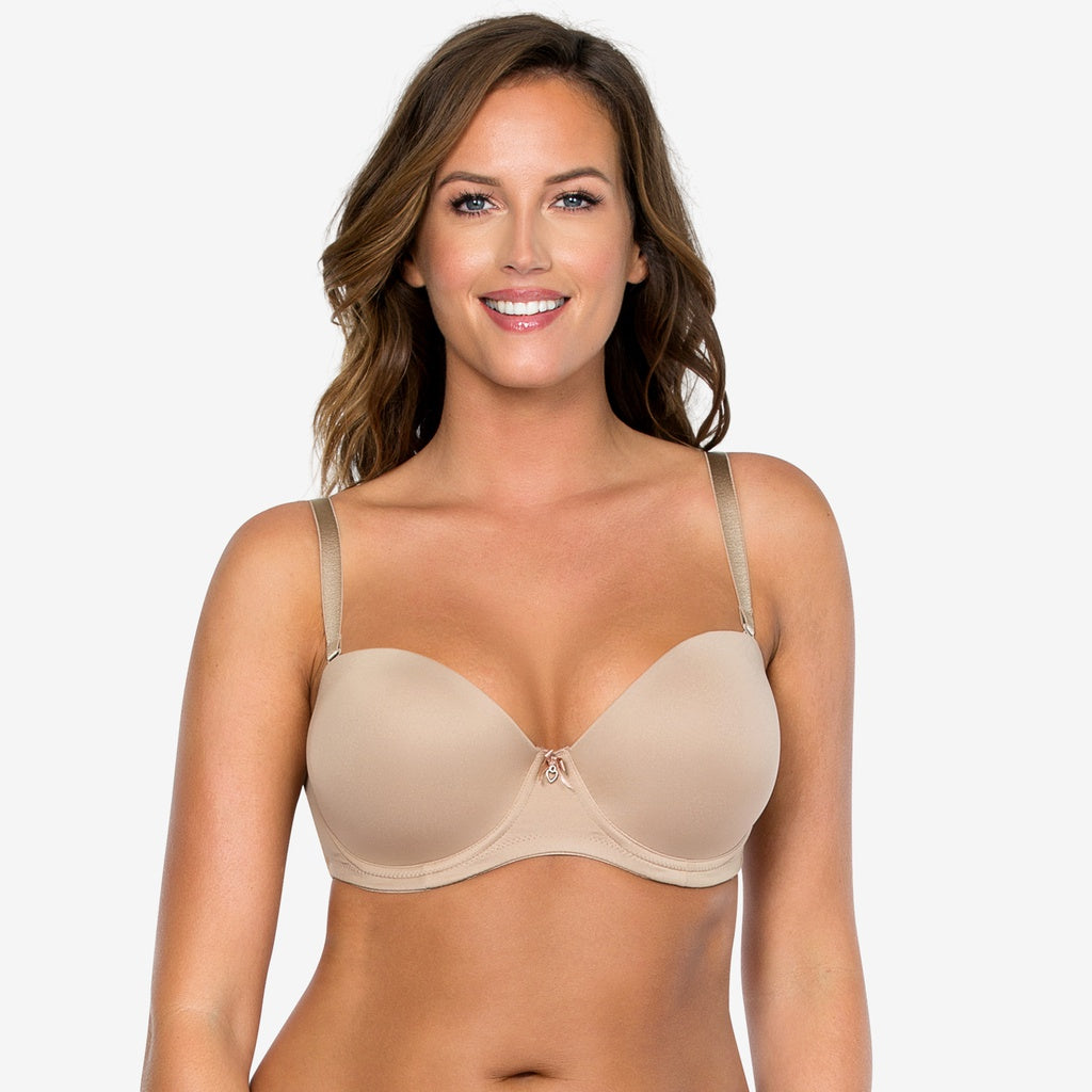 Parfait Jeanie Strapless Contour Bra in European Nude - YuppyCollections