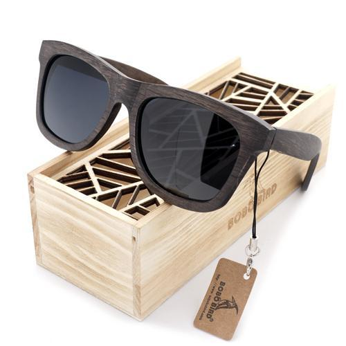 Round-a-bout Wooden Sunglasses - YuppyCollections