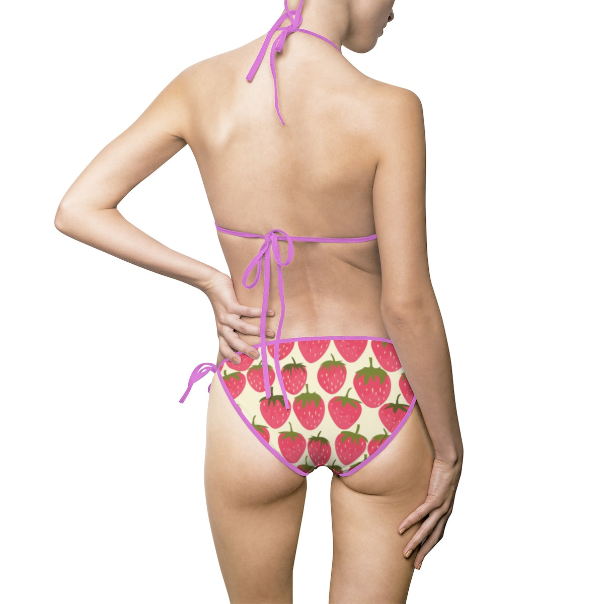 YE Strawberry fruits Women's Bikini Swimsuit - YuppyCollections