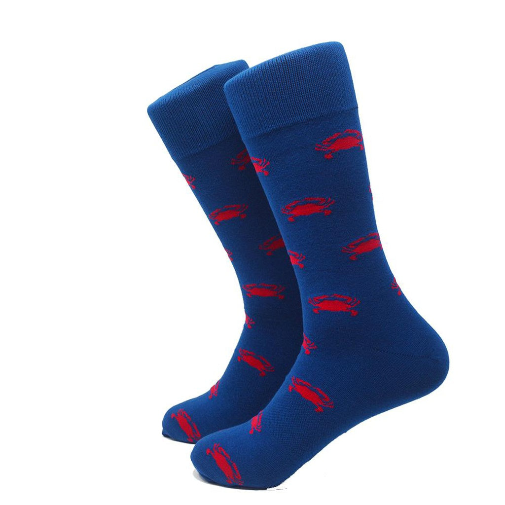 Crab Socks - Men's Mid Calf - YuppyCollections