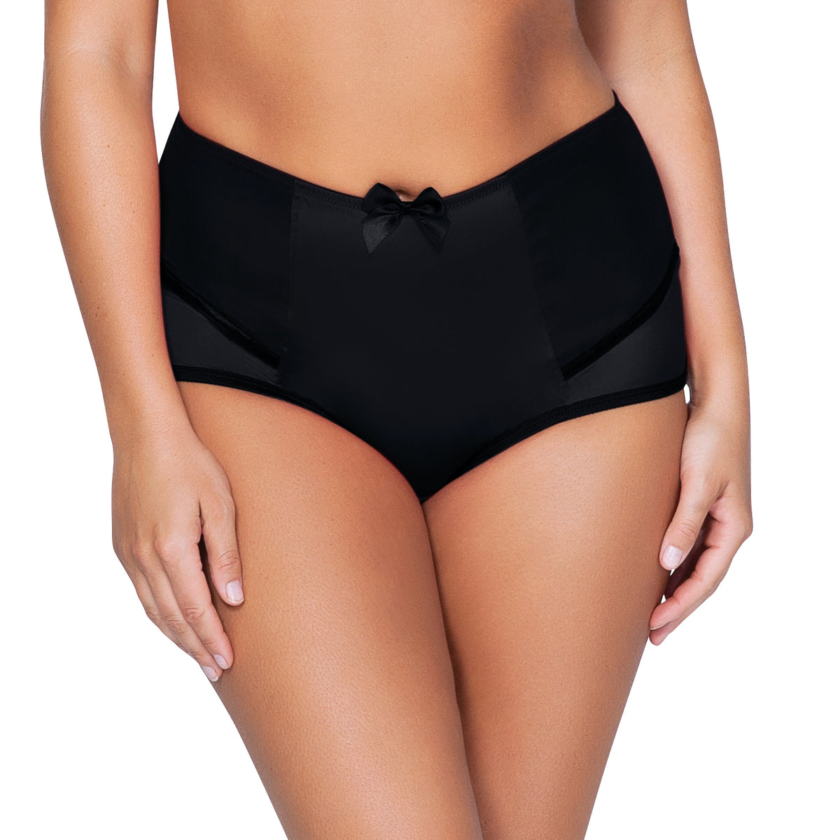 Parfait Charlotte Highwaist Brief in Black - YuppyCollections