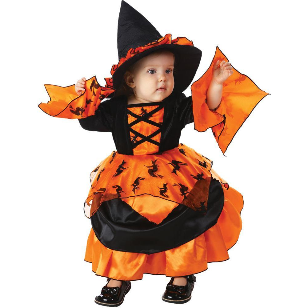 Amelia Witch Baby Costume 3-6 Months - YuppyCollections