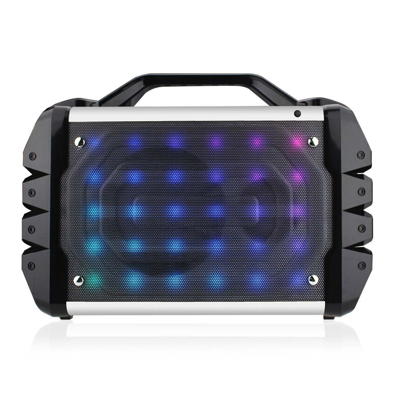 Universal Boombox Bluetooth Neon Colored Speaker In Black - YuppyCollections