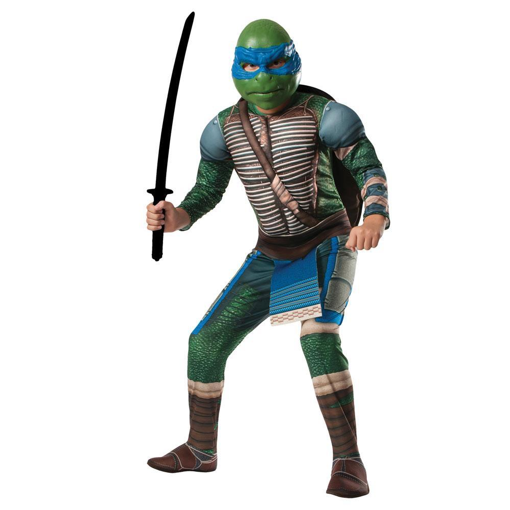 Teenage Mutant Ninja Turtle Leonardo Boys Costume Medium - YuppyCollections