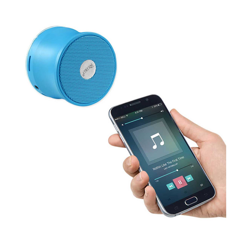 REIKO UNIVERSAL MINI BLUETOOTH SPEAKER IN BLUE - YuppyCollections