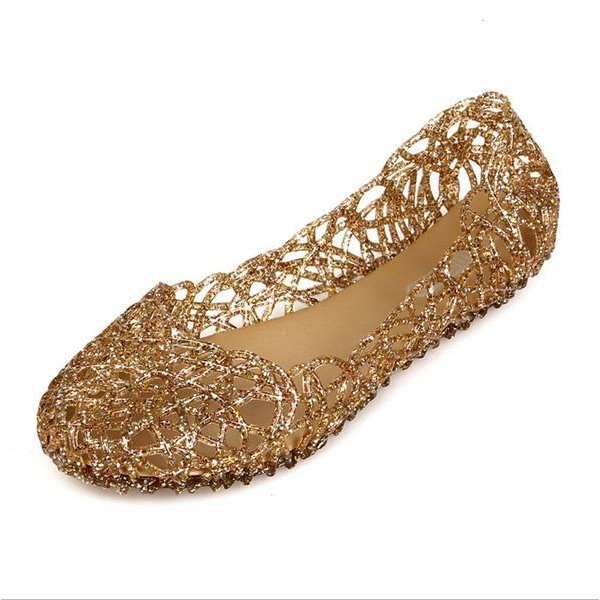 Womens Summer Jelly Ballet Flat Shoes - YuppyCollections