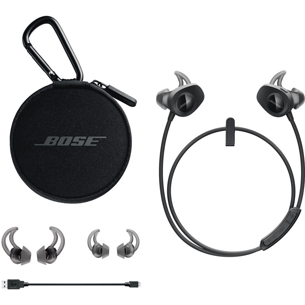 Bose SoundSport Wireless Headphones - BlackBose SoundSport Wireless Headphones - Black - YuppyCollections