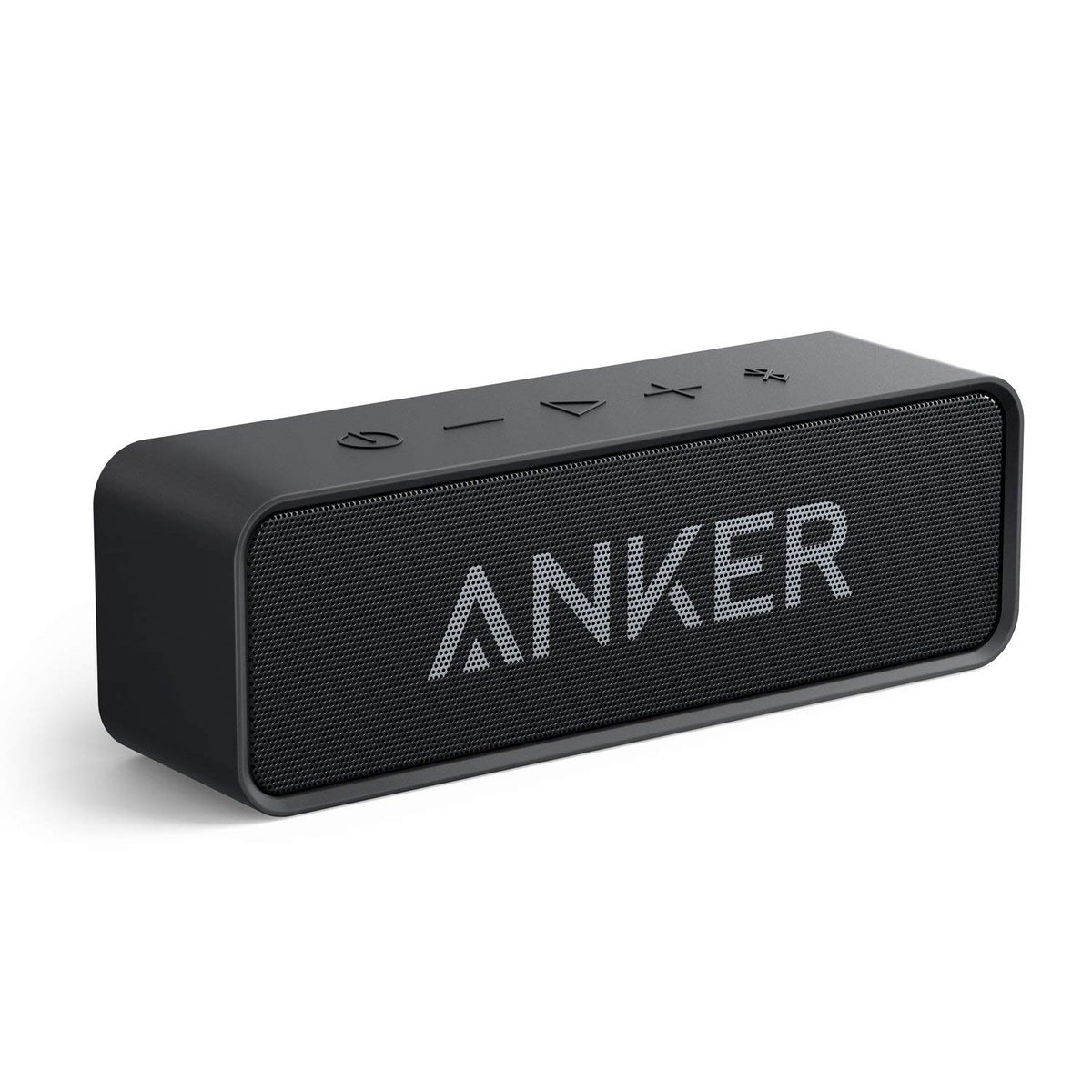 Anker SoundCore Bluetooth Speaker with 24-Hour Playtime, 66-Feet Bluetooth Range & Built-in Mic, Dual-Driver Portable Wireless Speaker with Low Harmonic Distortion and Superior Sound - Blue -