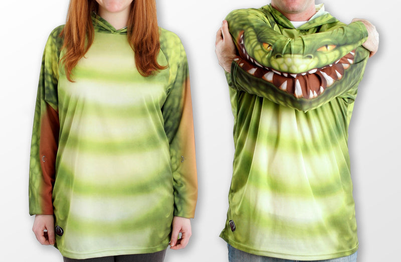 ALLIGATOR Hoodie Chomp Shirt by MOUTHMAN® - YuppyCollections