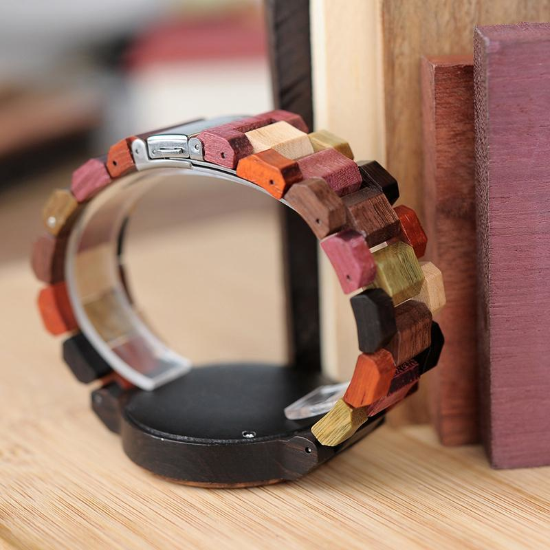 Color Me Bad- Wooden Watch - YuppyCollections