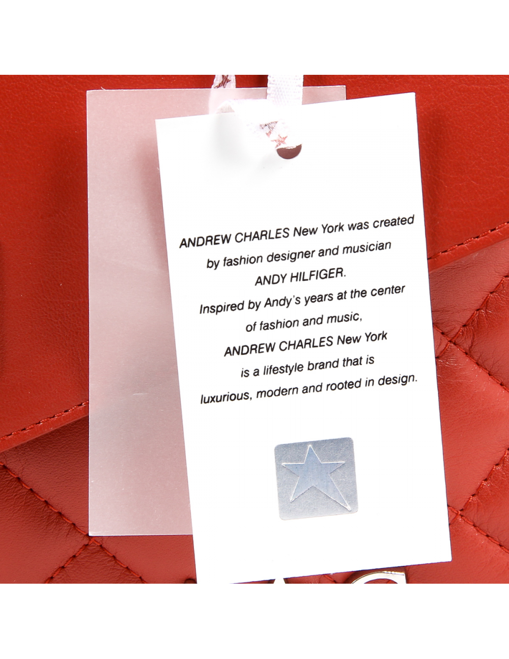 Andrew Charles Womens Handbag Red AZALEA - YuppyCollections