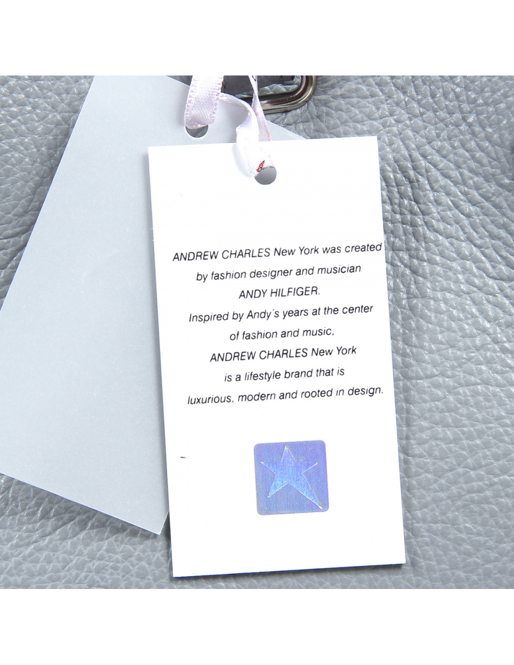 Andrew Charles Womens Handbag Grey JASMIN - YuppyCollections