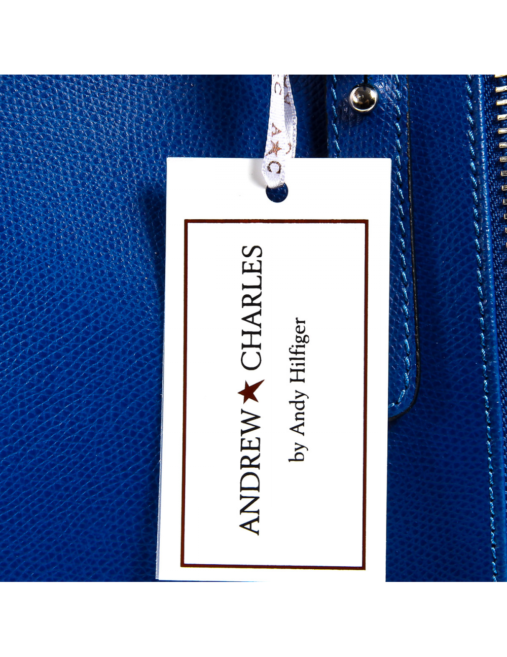 Andrew Charles Womens Handbag Blue ETHEL - YuppyCollections