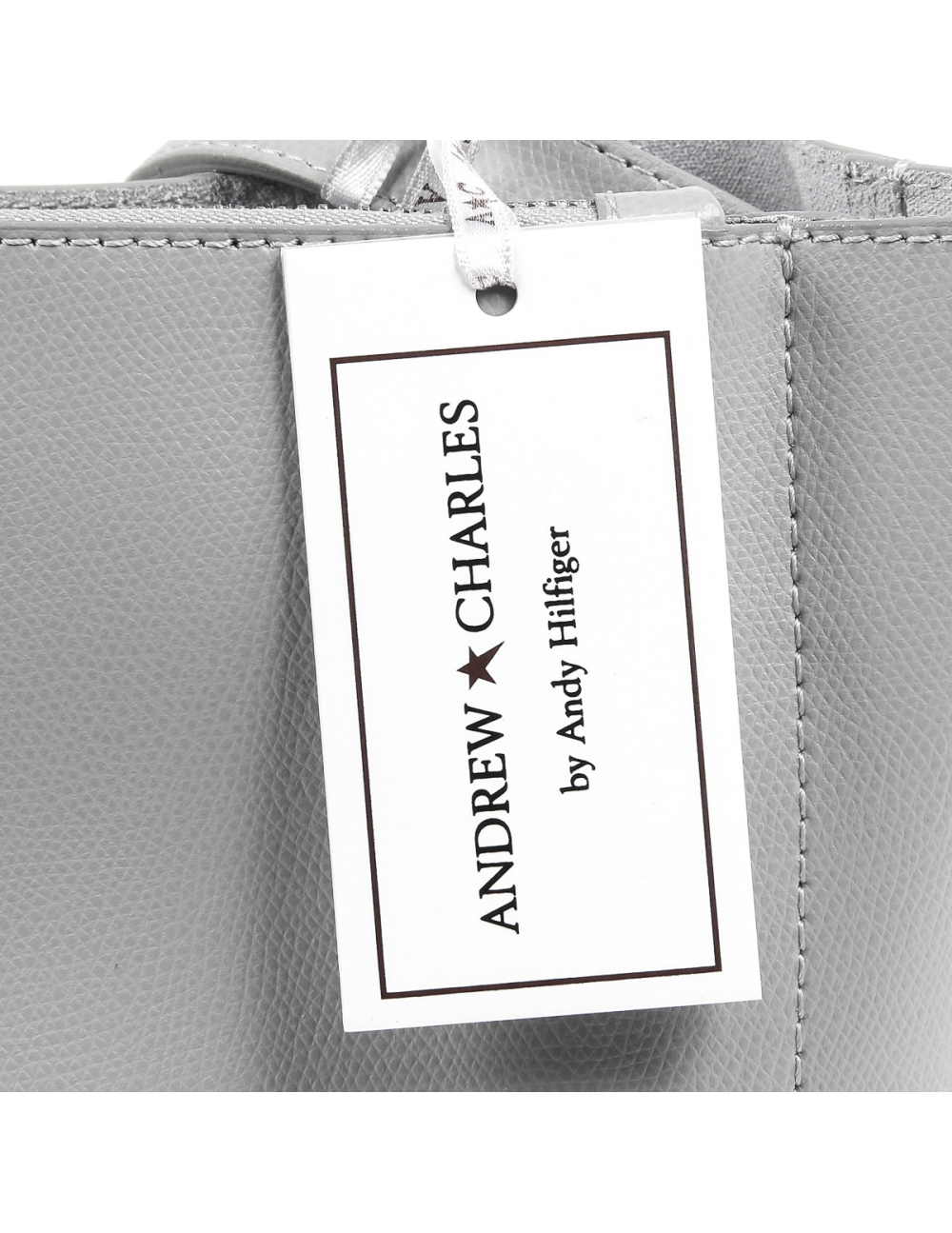 Andrew Charles Womens Handbag Grey KYLA - YuppyCollections