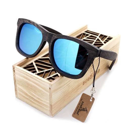 Round-a-bout Wooden Sunglasses - YuppyCollections