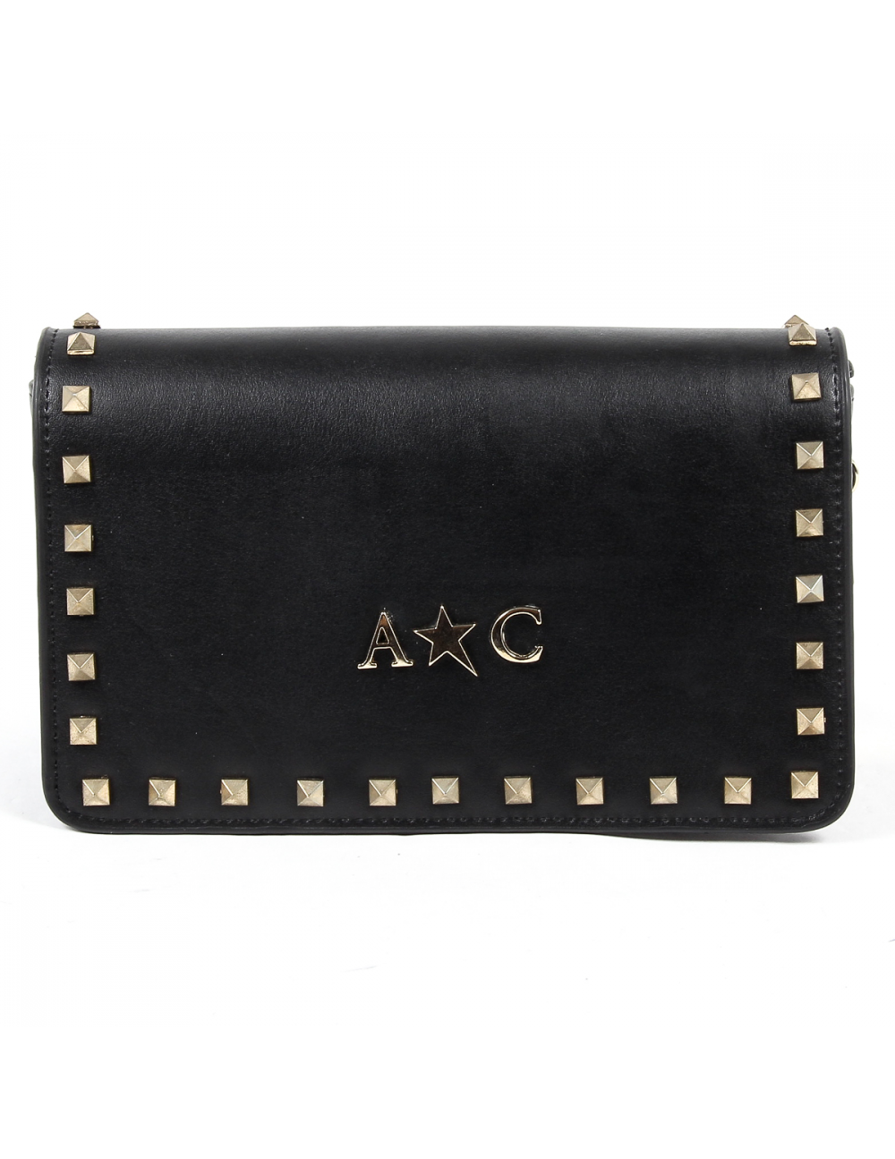 Andrew Charles Womens Handbag Black PAIGE - YuppyCollections