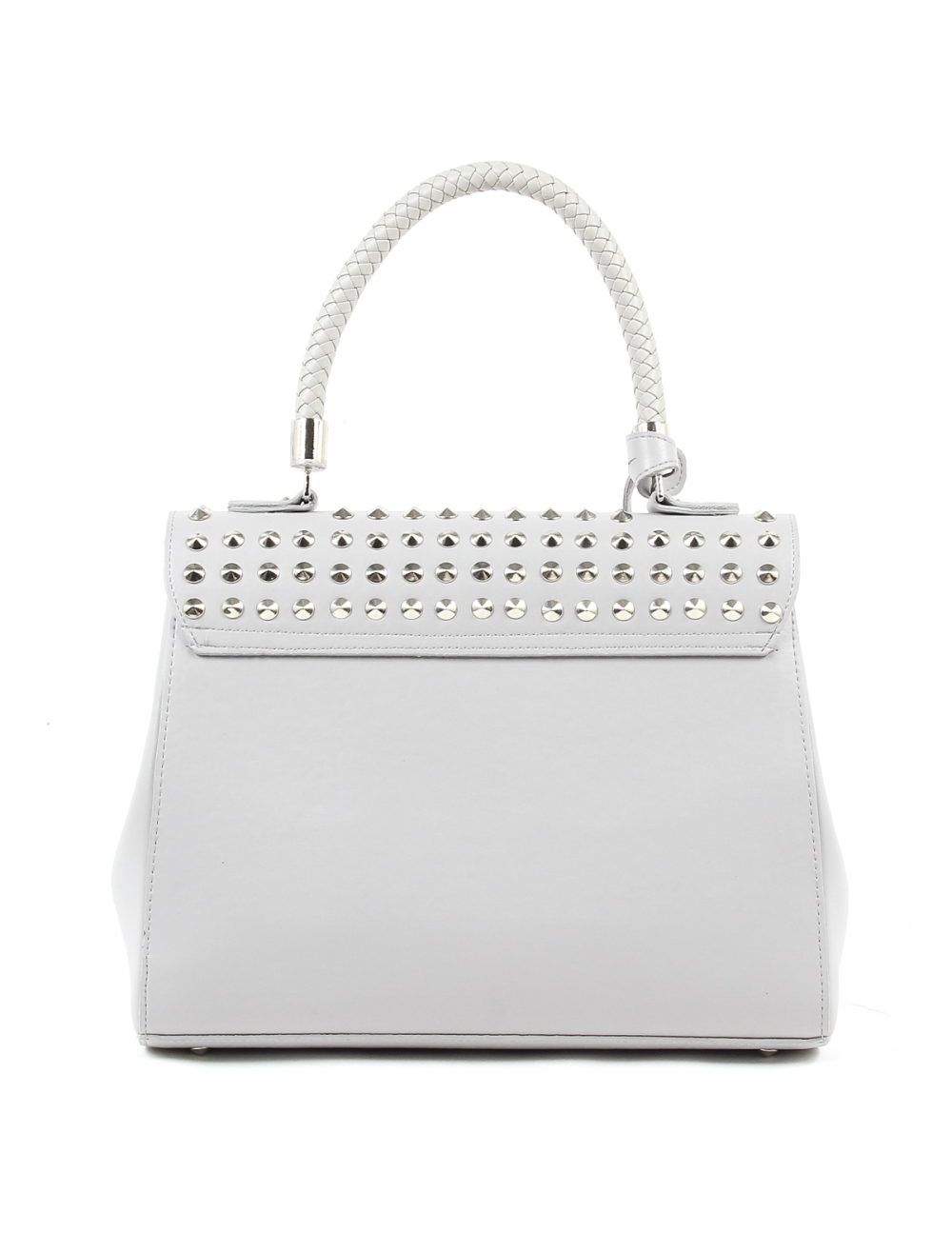 Andrew Charles Womens Handbag Light Grey BROOKLYN - YuppyCollections