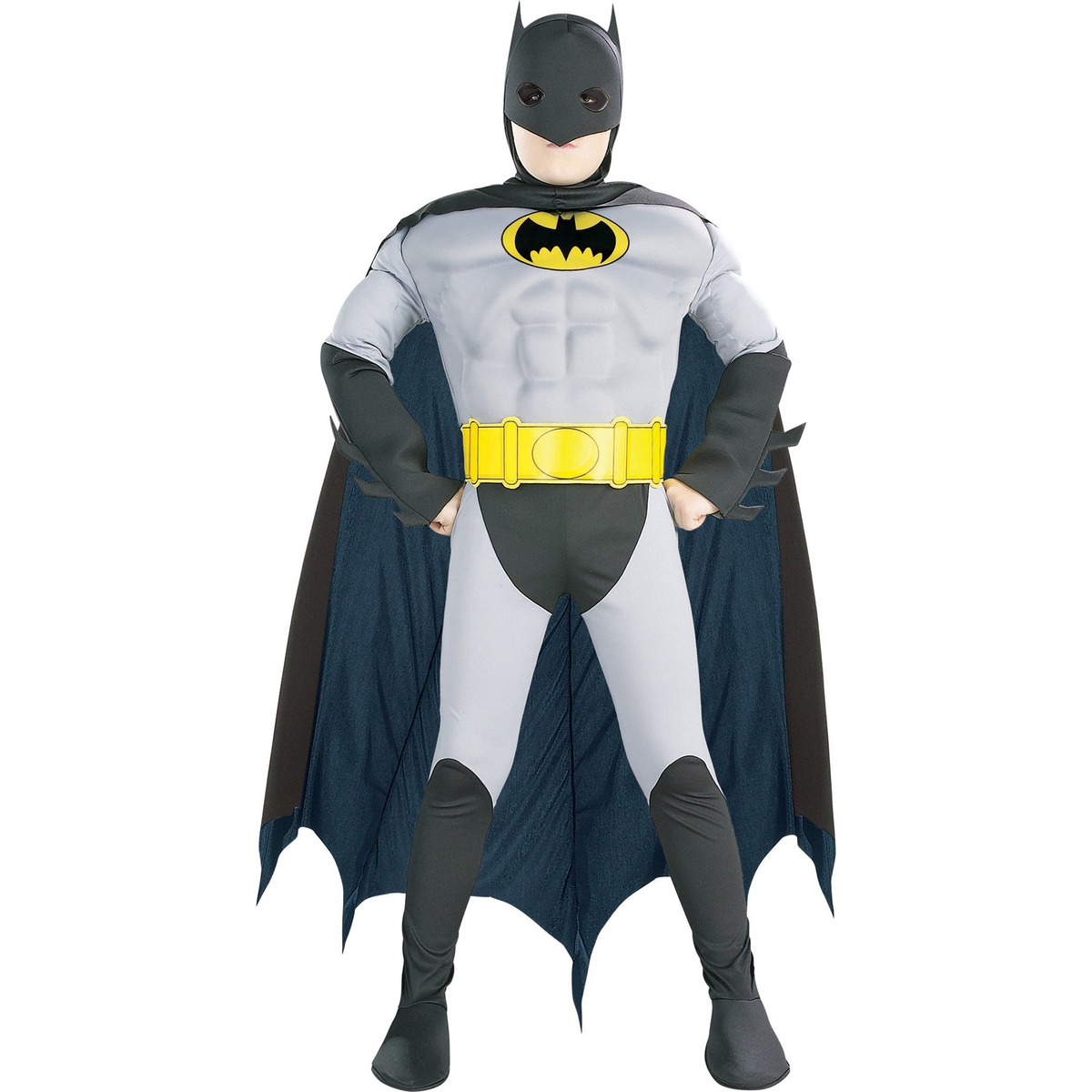 Batman Muscle Chest Boys Costume Lg - YuppyCollections