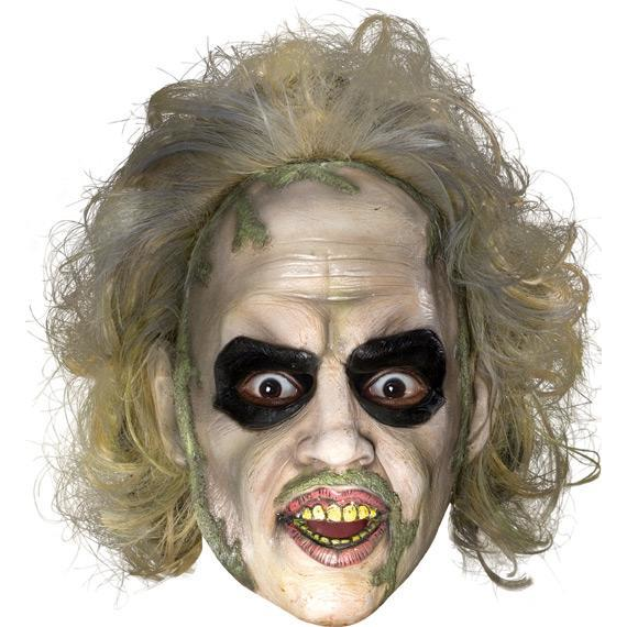 Beetlejuice 3qt Vinyl Mask With Hat - YuppyCollections