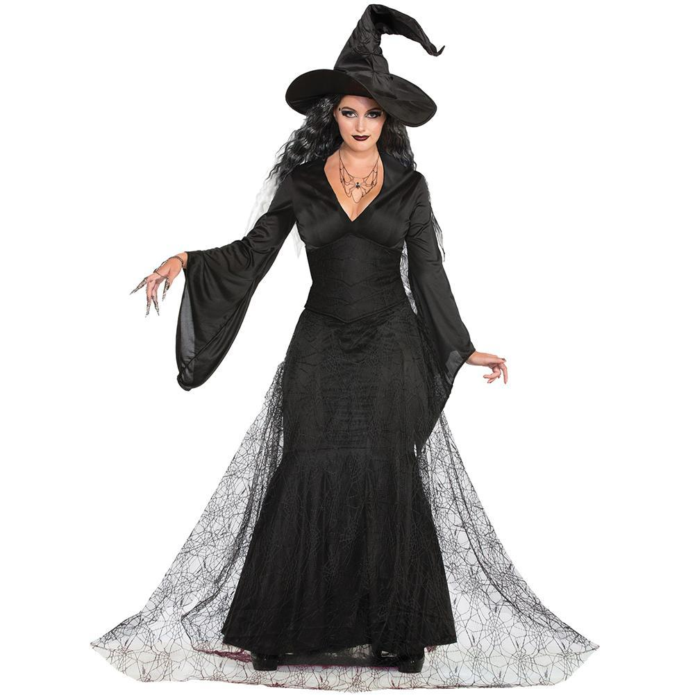 Black Mist Witch Adult Medium-Large - YuppyCollections