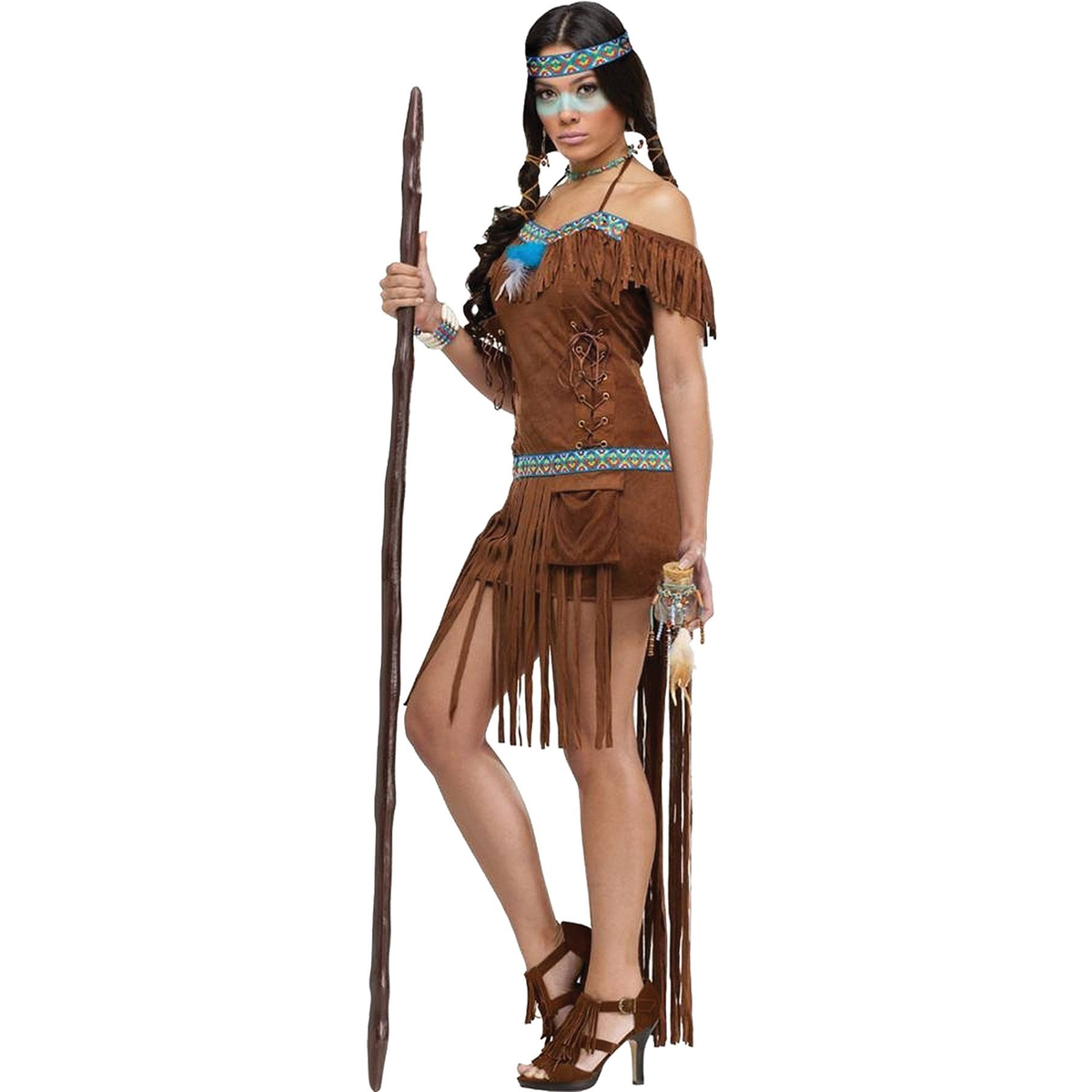 Medicine Woman Adult Costume 2-8 - YuppyCollections