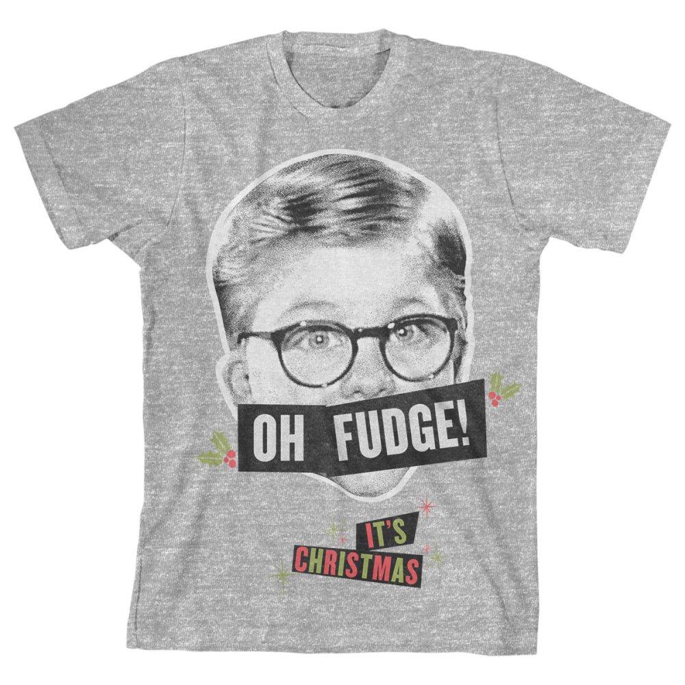 Boys Oh Fudge Shirt A Christmas Story Apparel - YuppyCollections