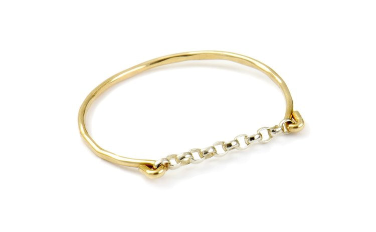 Jenna Chain Ring - YuppyCollections