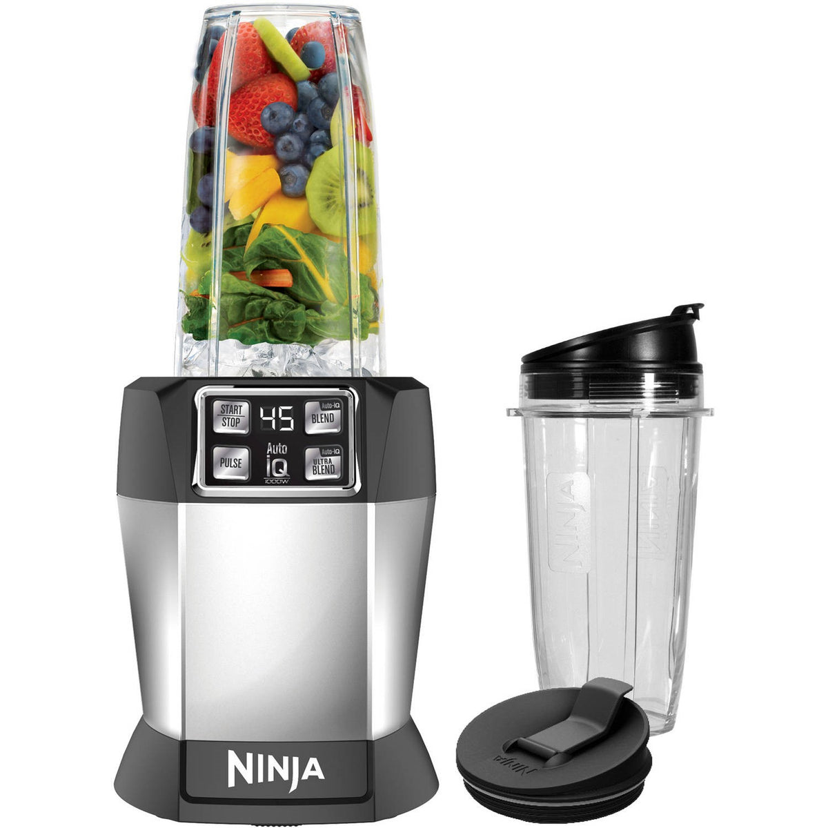 Nutri Ninja Nutrient Extraction Single Serve Blender with Auto IQ (BL480)Nutri Ninja Nutrient Extraction Single Serve Blender with Auto IQ (BL480) - YuppyCollections