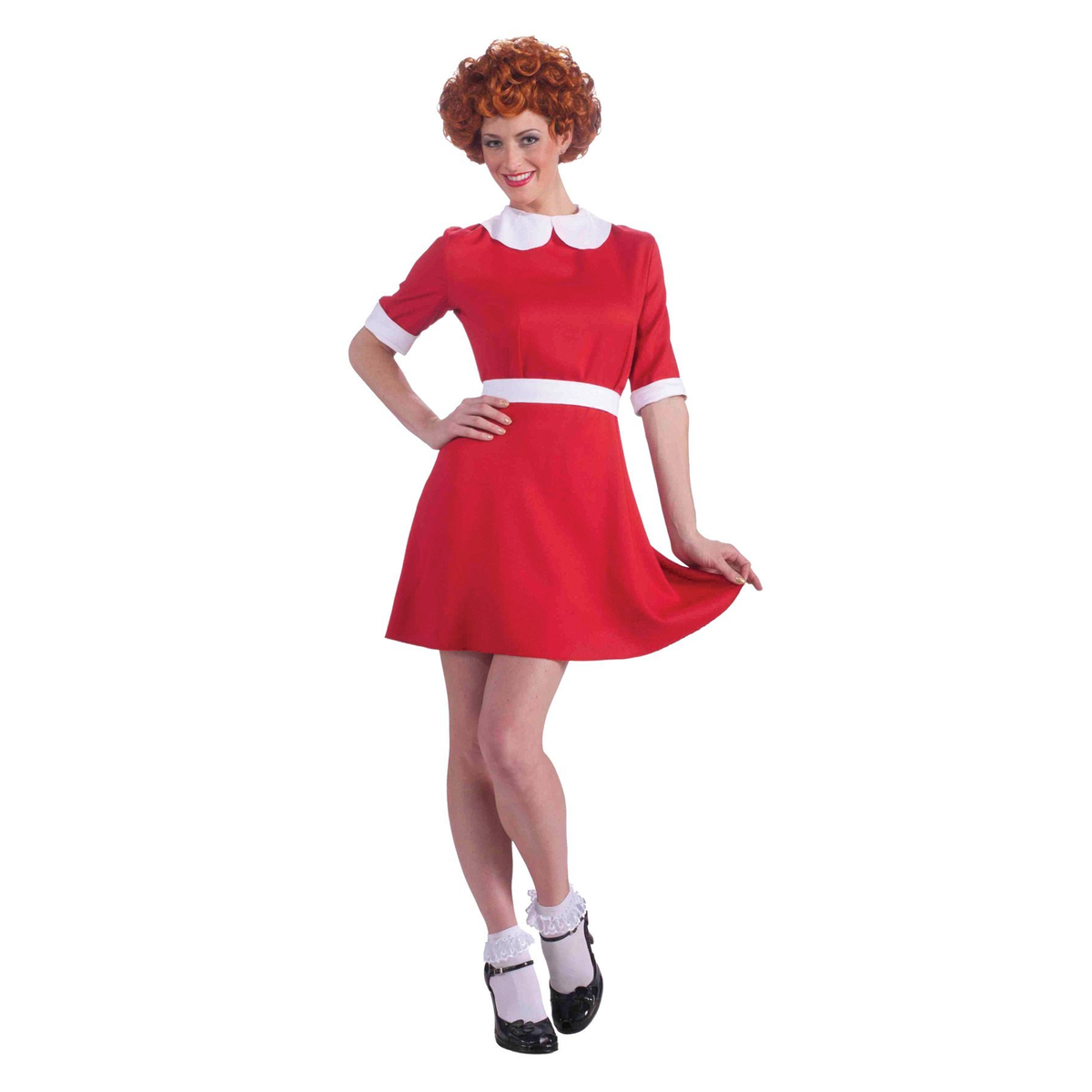 Annie Costume Adult Costume Std - YuppyCollections