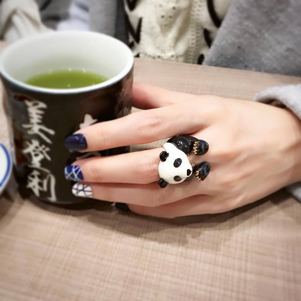 Mary Lou Panda Ring - YuppyCollections