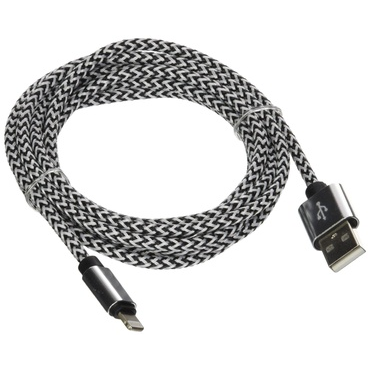 (3 Pack) Braided Paracord iPhone Lightning Cable 3 ft - YuppyCollections