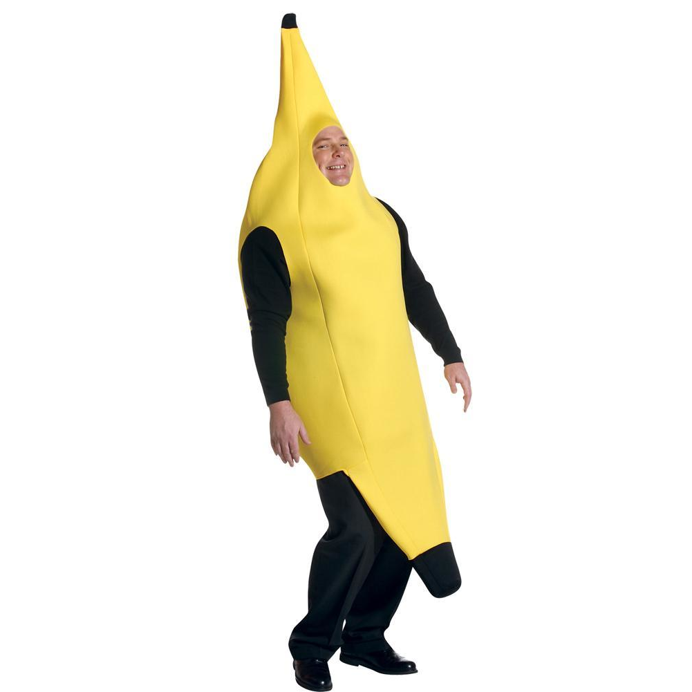 Banana Deluxe Plus Size Adult Costume - YuppyCollections