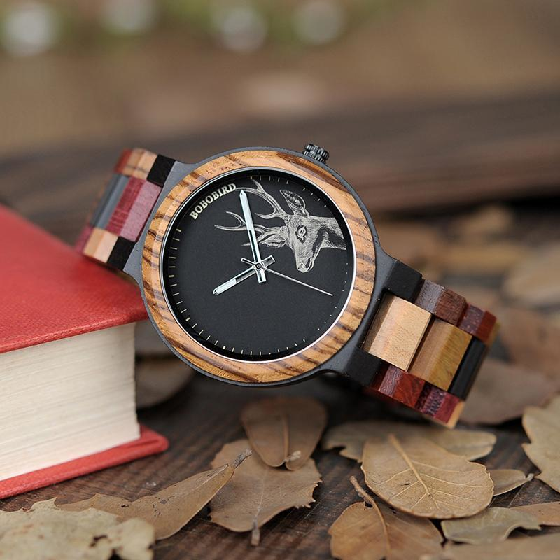 Color Me Bad- Wooden Watch - YuppyCollections