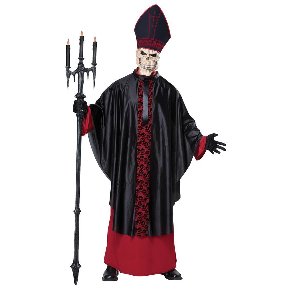 Black Mass Adult Costume Large-Xlarge - YuppyCollections