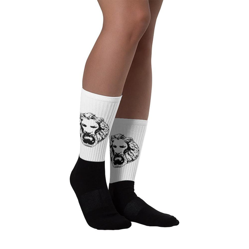 Black NFA Lion Top Foot Socks - YuppyCollections