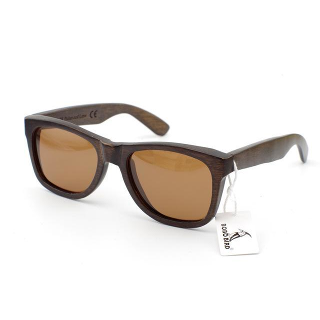 So Smooth - Bamboo Wood Sunglasses - YuppyCollections