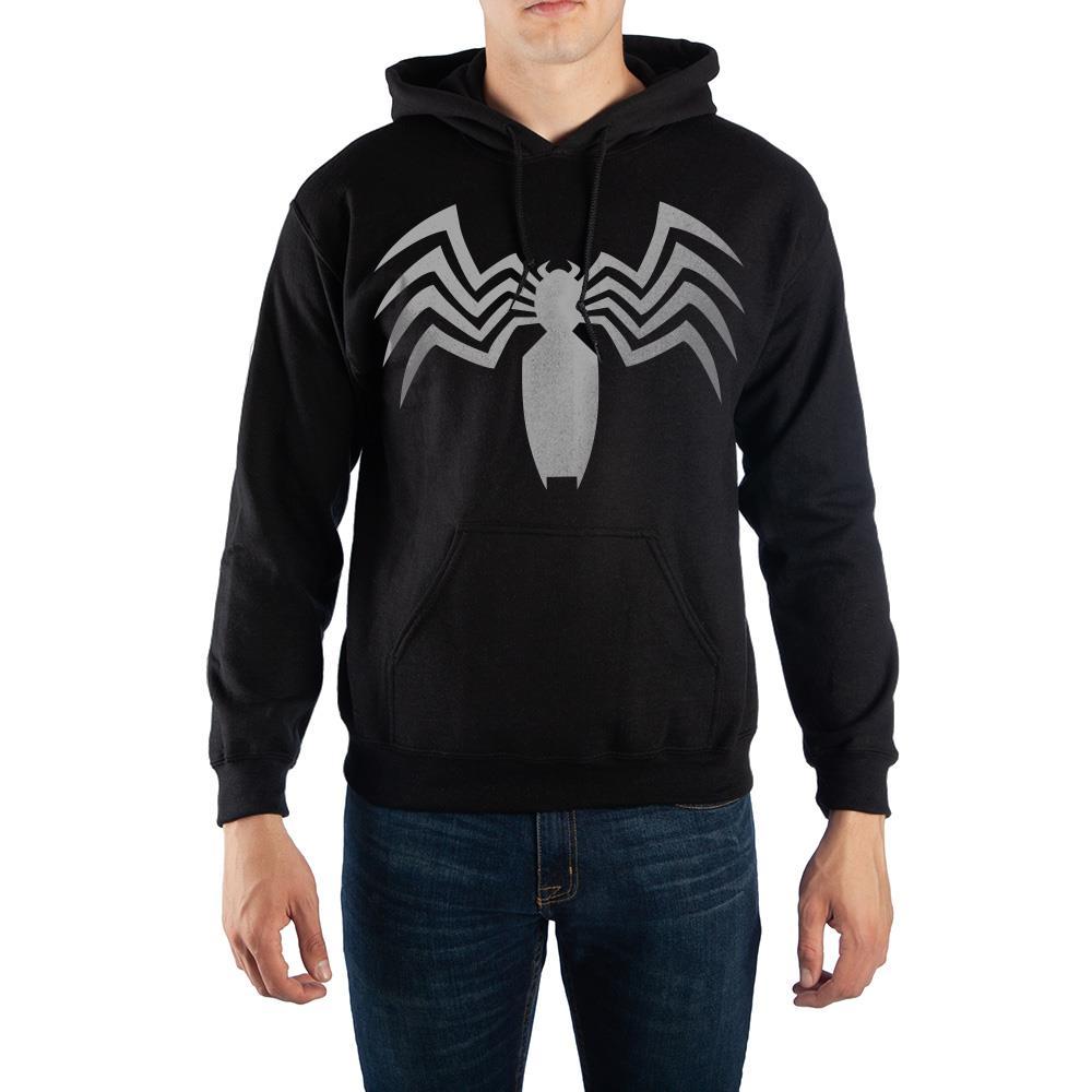 Marvel Venom Logo Hooded Sweatshirt - YuppyCollections