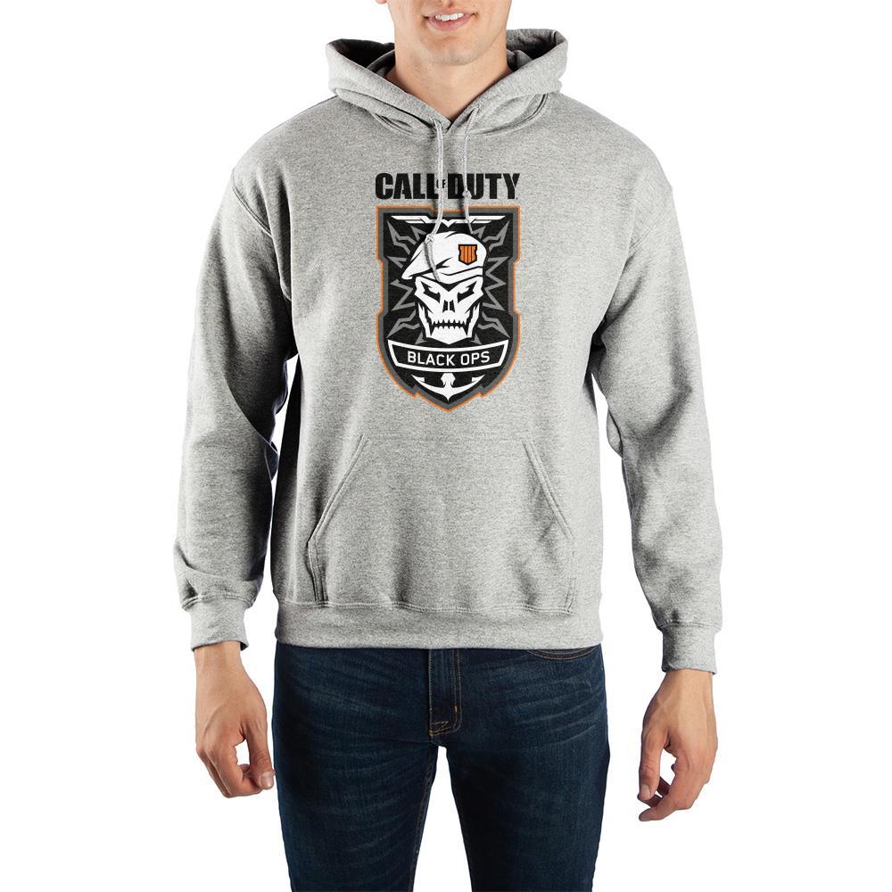 Call of Duty: Black Ops 4 Skull Pullover Hooded Sweatshirt - YuppyCollections