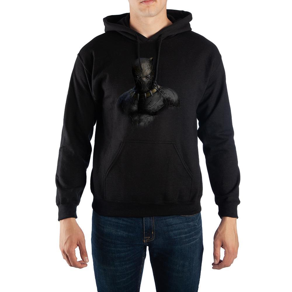 Marvel Black Panther Killmonger Pullover Hooded Sweatshirt - YuppyCollections