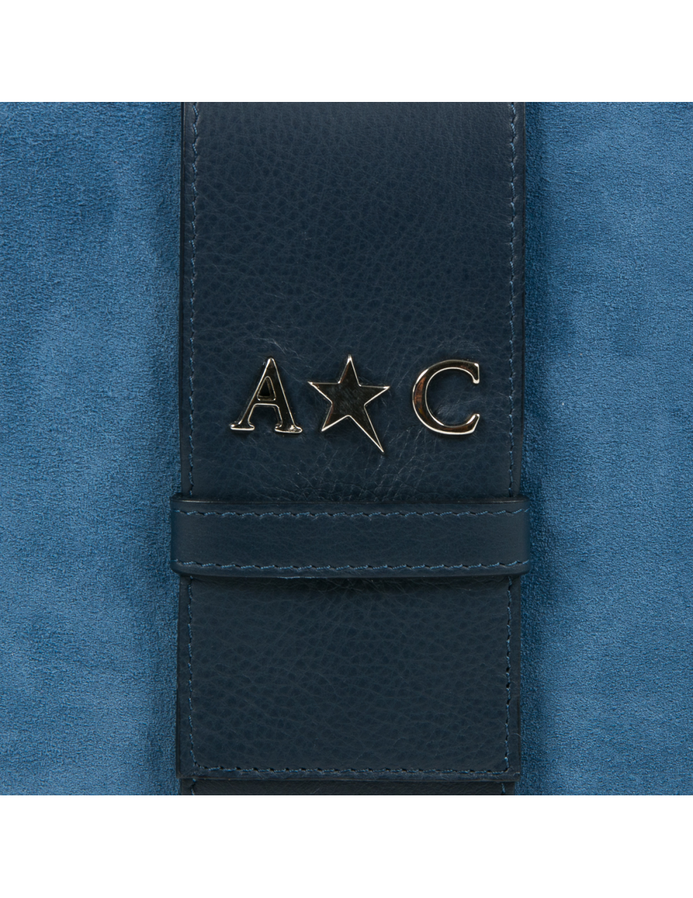 Andrew Charles Womens Handbag Blue CORY - YuppyCollections