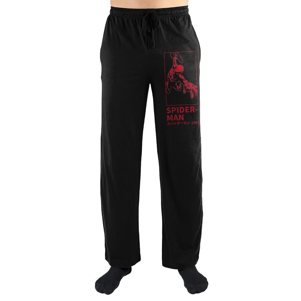 Marvel Spider-Man 1962 Kanji Text Sleep Pants - YuppyCollections