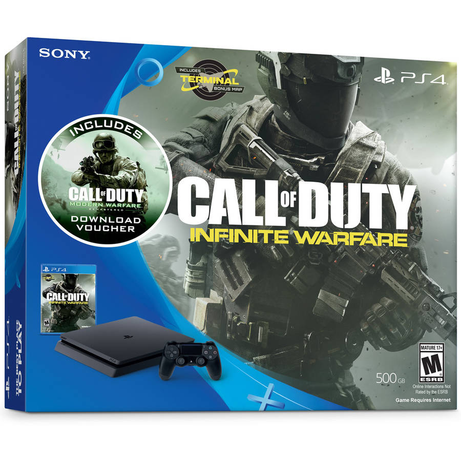 Sony PlayStation 4 Slim 500GB Call of Duty: Infinite Warfare Bundle, BlackSony PlayStation 4 Slim 500GB Call of Duty: Infinite Warfare Bundle, Black - YuppyCollections