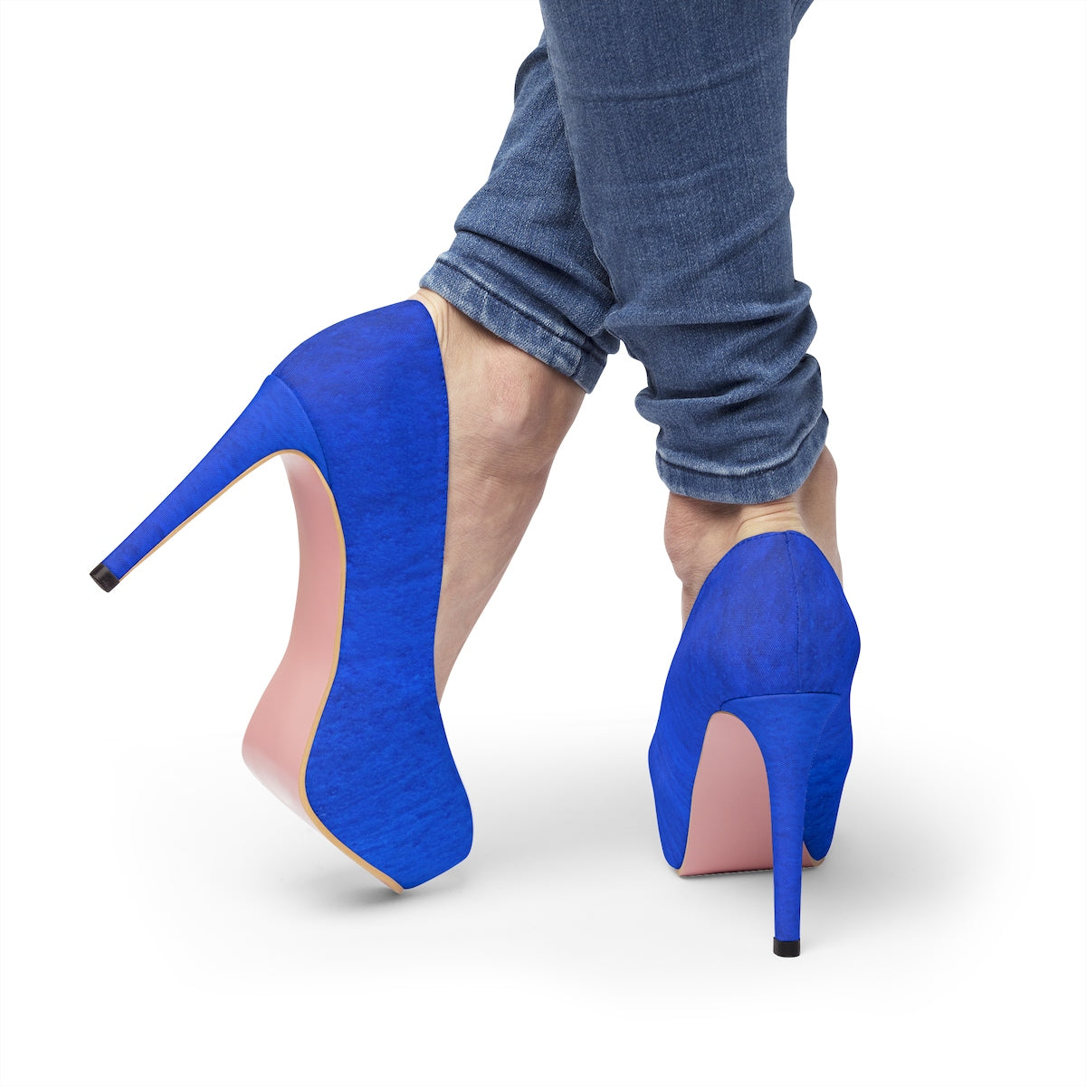 YE Dream Blue Women's Platform Heels - YuppyCollections